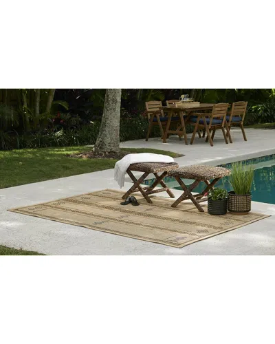 Momeni Hampton Indoor/outdoor Transitional Rug In Brown