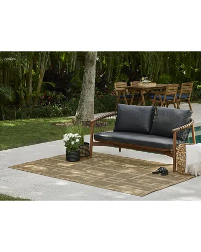 Momeni Hampton Indoor/outdoor Transitional Rug In Neutral