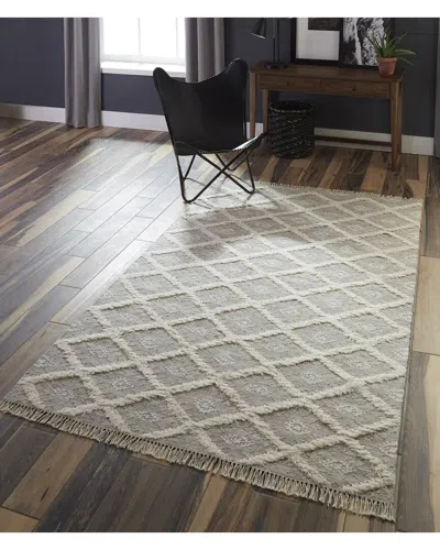 Momeni Harper Hand Woven Contemporary Rug In Grey