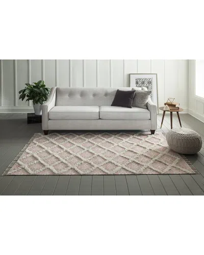 Momeni Harper Hand Woven Contemporary Rug In Pink