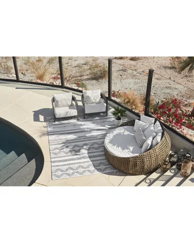 Momeni Hermosa Hand Woven Contemporary Rug In Gray