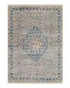 Momeni Izmir Iz-03 Area Rug, 2' X 3' In Blue