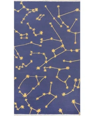Momeni Jem Jem-1 3'6" X 5'6" Area Rug In Navy