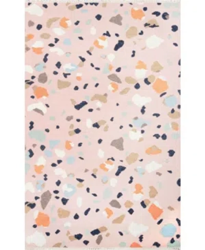 Momeni Jem Jem-2 3'6" X 5'6" Area Rug In Pink