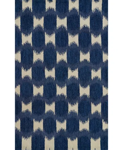 Momeni Leiden Lei-1 5'x8' Area Rug In Blue