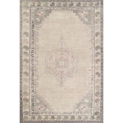 Momeni Luna Traditional Hand Tufted Sand Area Rug