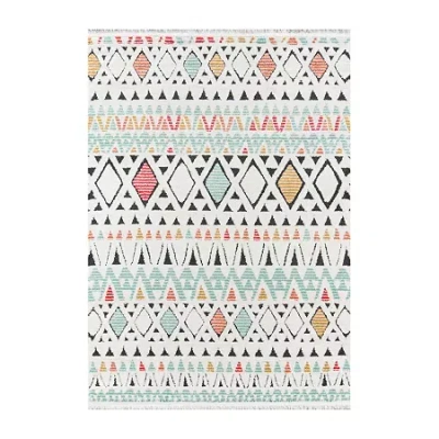 Momeni Monaco 6 Indoor Rectangular Accent Rug In Multi