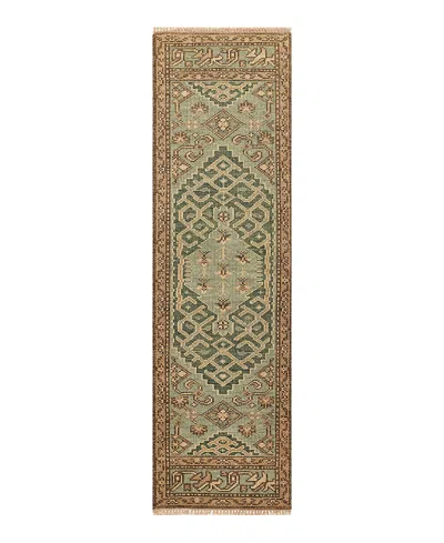 Momeni Nomad Nomadnom-8lbl Runner, 2'3 X 8' In Green