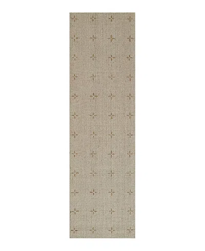 Momeni Oliver Oliveoli-2nat Runner, 2'3 X 8' In Neutral