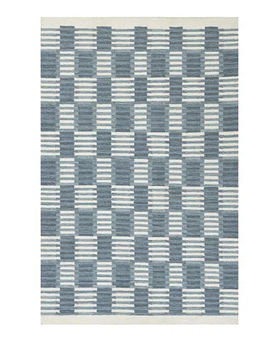 Momeni Scandi Scandscn-3blu Area Rug, 8' X 10' In Blue