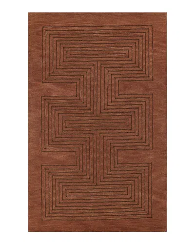 Momeni Simba Sim-3 Area Rug, 5' X 8' In Copper