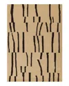 Momeni Simba Sim-4 Area Rug, 2' X 3' In Ivory