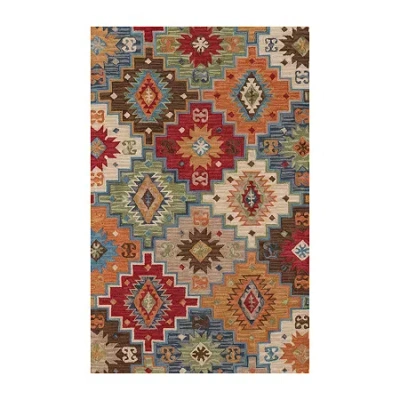Momeni Tangier 23 Hand Tufted Rectangular Indoor Rugs In Multi