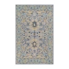 Momeni Tangier 30 Bordered Hand Tufted Indoor Rectangular Accent Rug In Blue