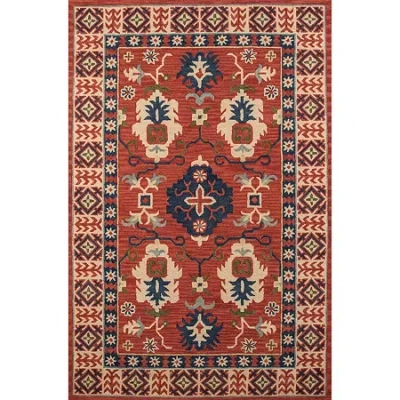 Momeni Tangier Hooked Indoor Rectangular Accent Rug In Brown