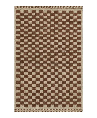 Momeni Willow Willowlo-1brn Area Rug, 6'3 X 9' In Brown