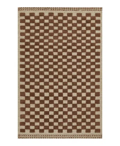 Momeni Willow Willowlo-1brn Area Rug, 8' X 10' In Brown