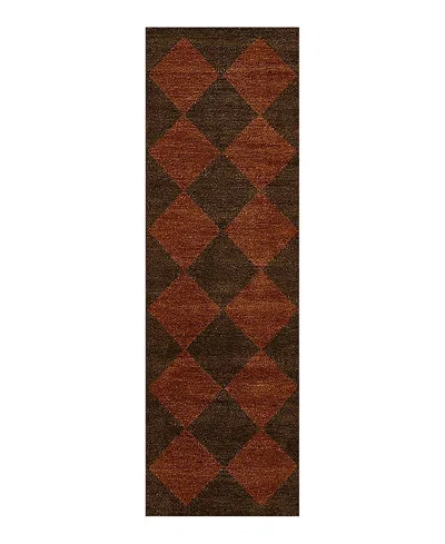 Momeni Willow Willowlo-4cop Runner, 2'6 X 8' In Brown