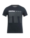 Momo Design Man T-shirt Midnight Blue Size S Cotton In Blue