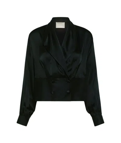 Momoní Ayumi Long Sleeved Shirt In Black