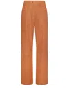 Momoní Belt Loops Slacks In Orange