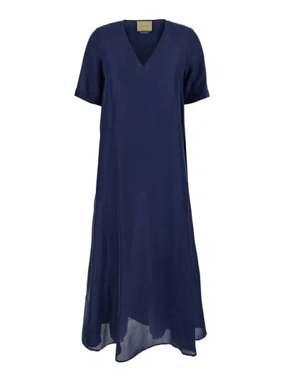 Momoní Carnaval Dress In Blue