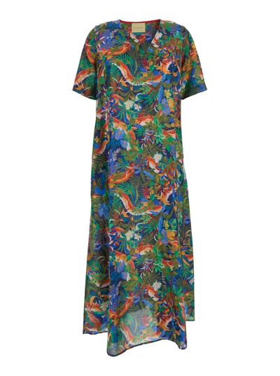 Momoní Carnaval Dress In Multicolor