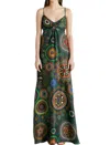 Momoní Jolie Dress In Verdone Multicolor In Multi