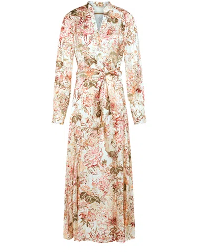 Momoní Long Sleeve Dress In Nude