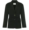 Momoní Long Sleeve Jacket In Black