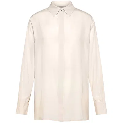 Momoní Long Sleeve Shirt In White