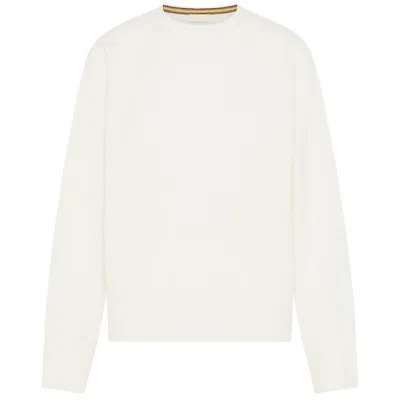 Momoní Long Sleeve Sweater In White