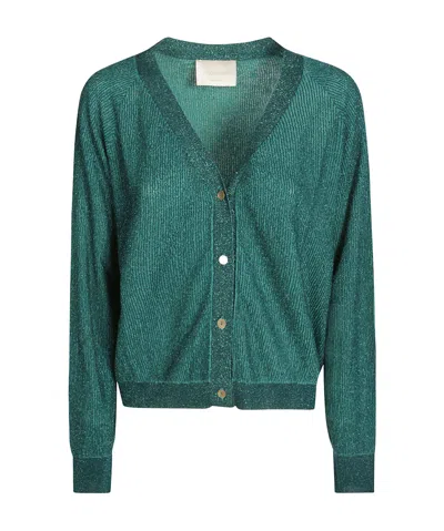 MOMONÍ LONG-SLEEVED KNITTED CARDIGAN