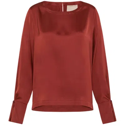 Momoní Long-sleeved Tops In Red