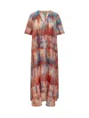 Momoni' Abstract Pattern Long Suit In Multi