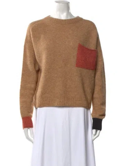 Pre-owned Momoní Alpaca Crew Neck Sweater In Neutral