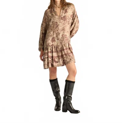 Momoní Amber Printed Dress In Multicolor Vinaccia