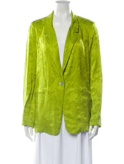 Pre-owned Momoní Blazer In Green