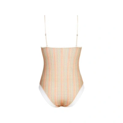 Momoní Body À Motif In Brown