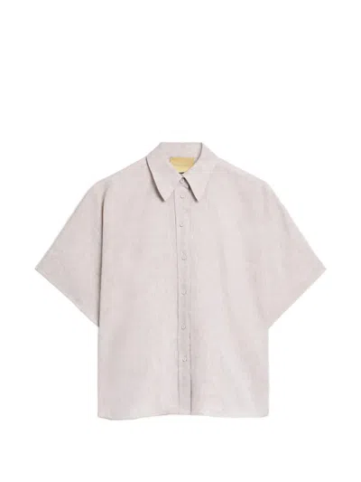 Momoní Brooklyn Kimono-sleeve Shirt In Pink