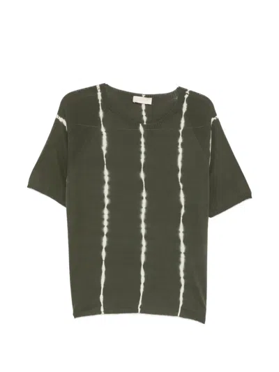 Momoní Calella Tie-dye Short-sleeve T-shirt In Green