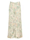Momoní Candeo Floral Trousers In Neutral