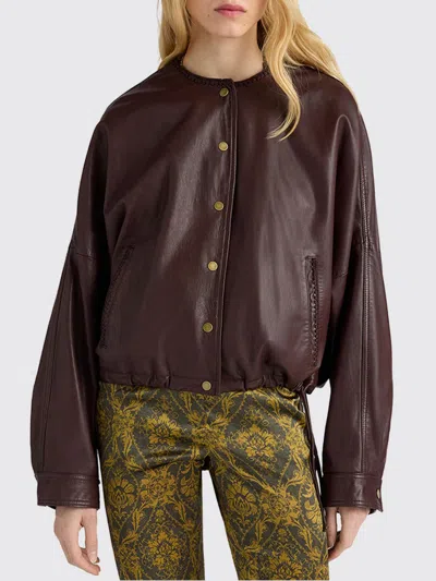 Momoní Momonì Coat Woman Color Brown