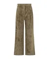 Momoní Corduroy Trousers In Green