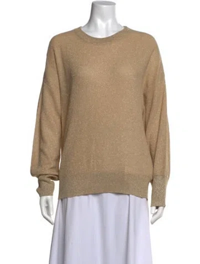 Pre-owned Momoní Crew Neck Sweater In Neutrals