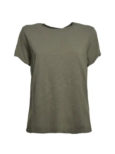 Momoní Crew-neck T-shirt In Green