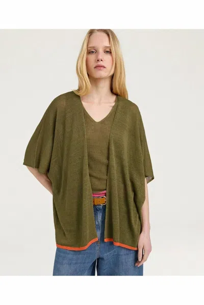 Momoní Divina Knitwear Cardigan In Panna In Multi