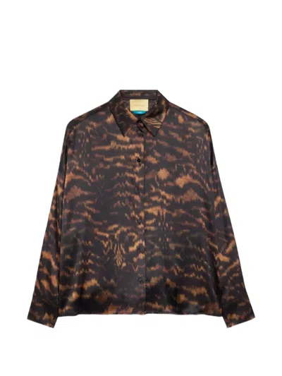 Momoní Flau Long-sleeve Shirt In Black