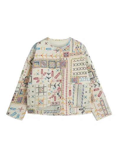 Momoní Gelsolmino Short Trench Coat In Neutral