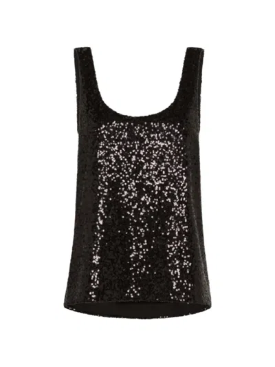 Momoní Heliconia Top In Black